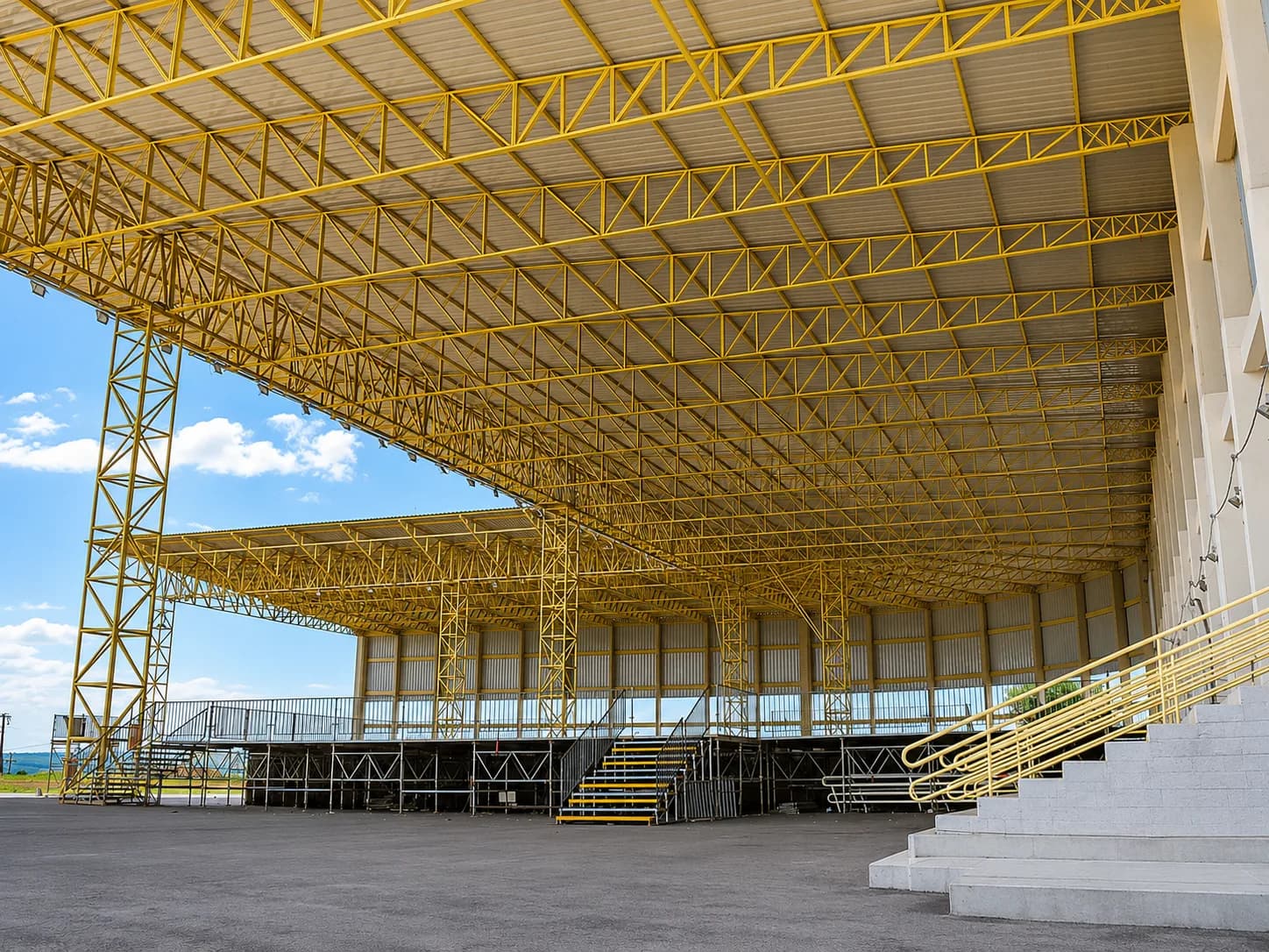 Recinto Festa do Peão — Projeto estrutural de cobertura e salões