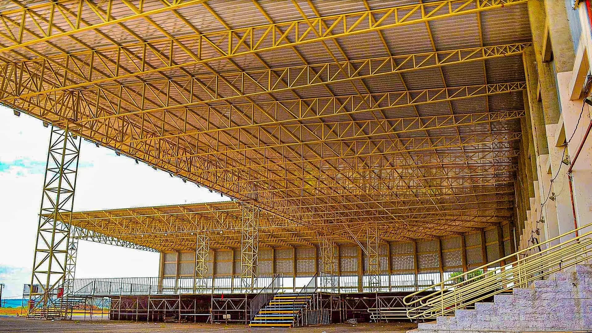 Recinto Festa do Peão — Projeto estrutural de cobertura e salões